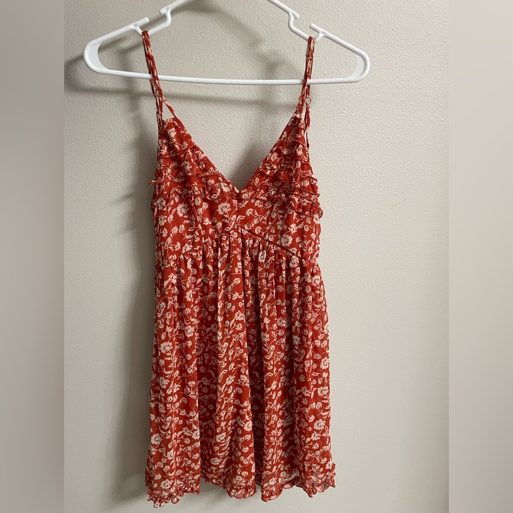 Francesca’s Red mini dress, Size Small ☀️